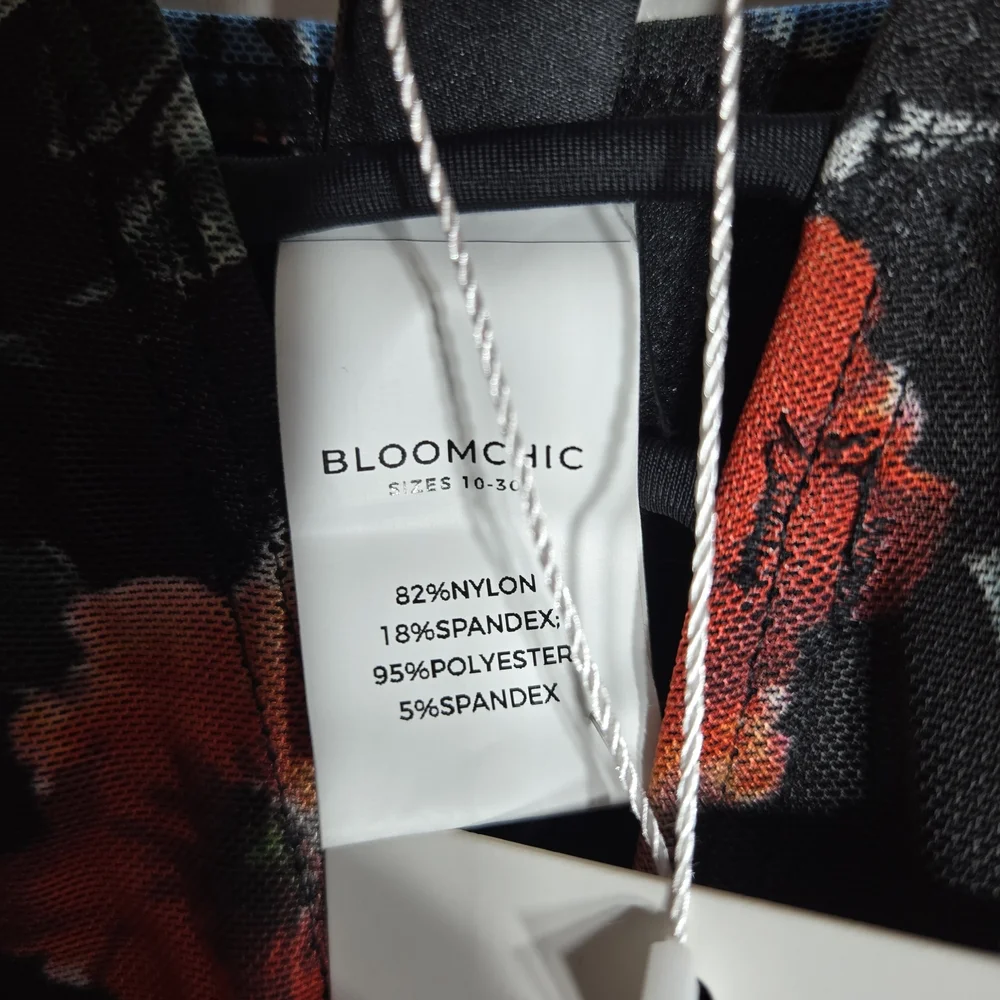 BloomChic Floral Swim Dress - Picture 5 of 7